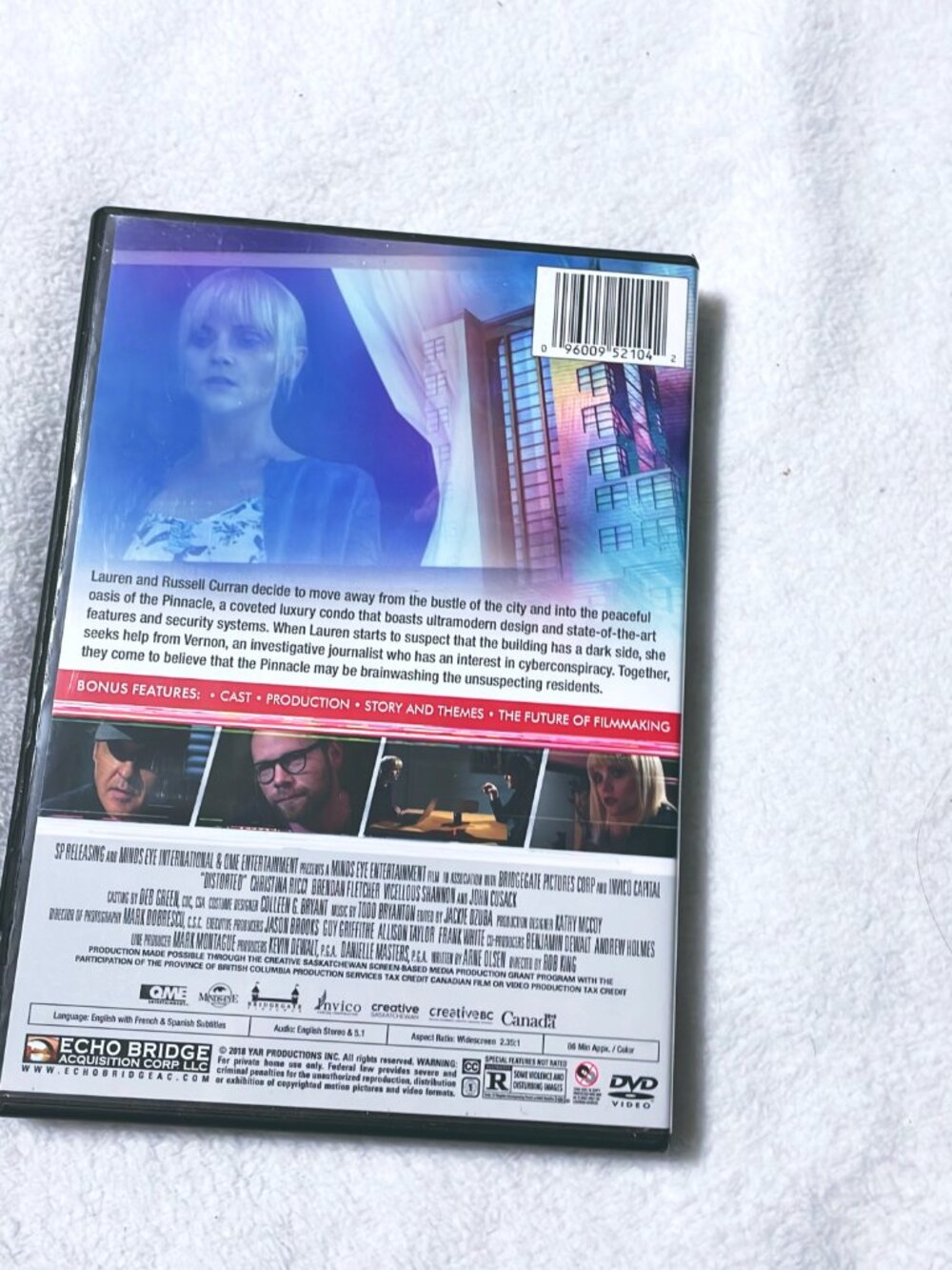 Distorted DVD - Picture 2 of 4